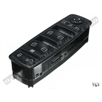 Cam Düğmesi W169 W245 Ön Sol Siyah; Katlamalı Ayna